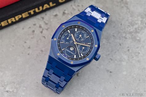 audemars piguet dark blue|Audemars Piguet black ceramic price.